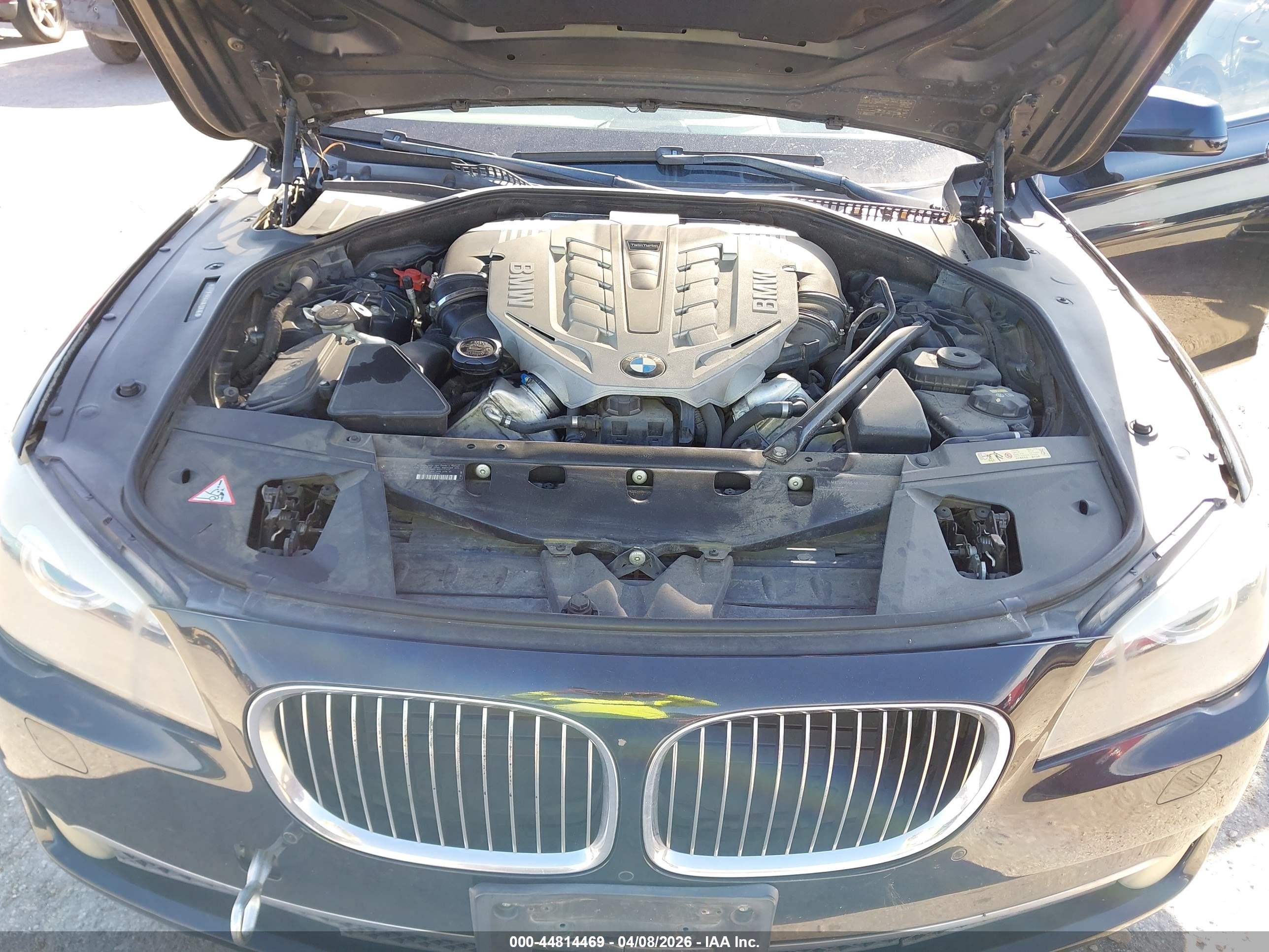 2009 Bmw 750i   Черный vin: WBAKA83539CY33165