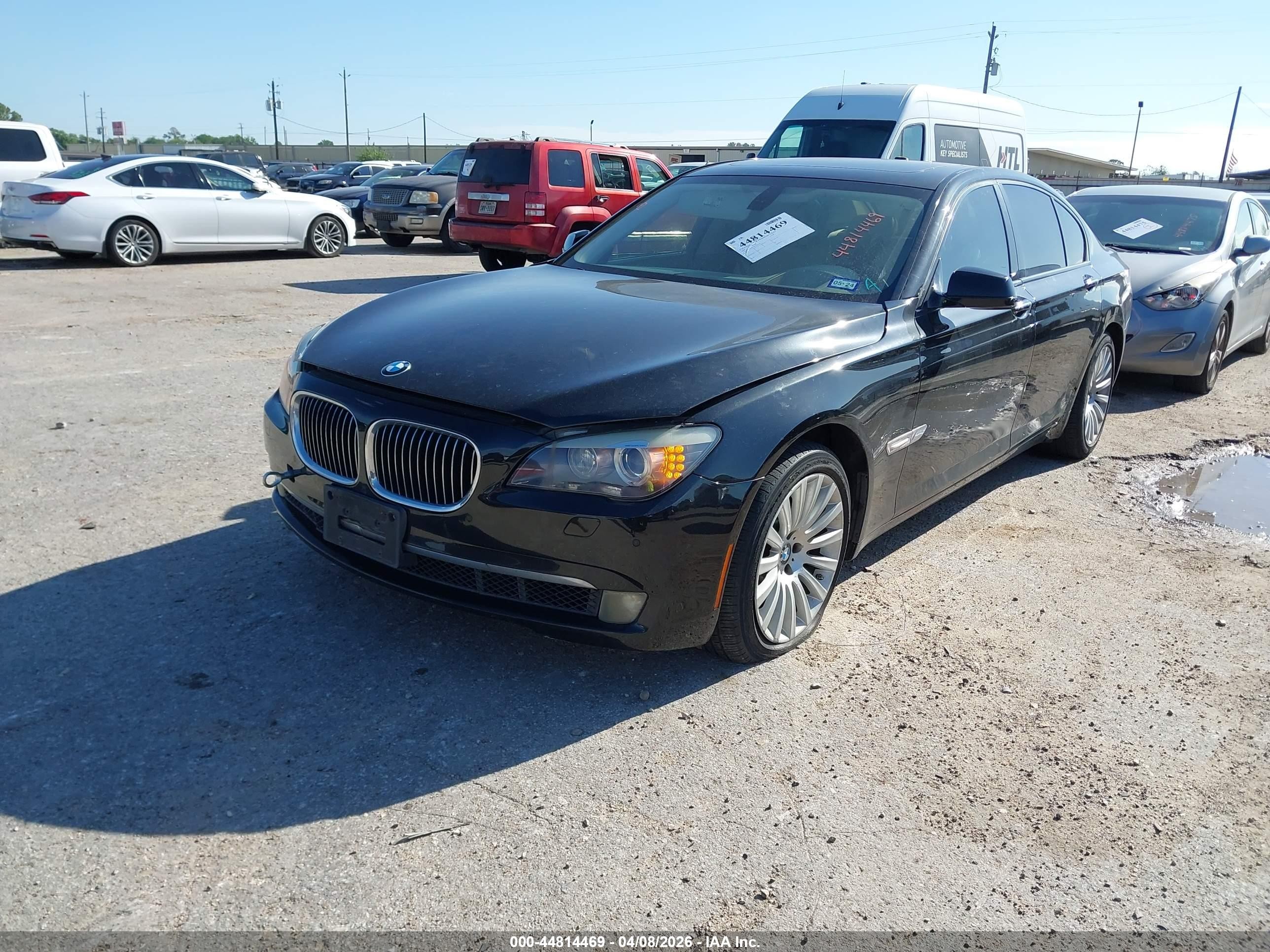 2009 Bmw 750i   Черный vin: WBAKA83539CY33165