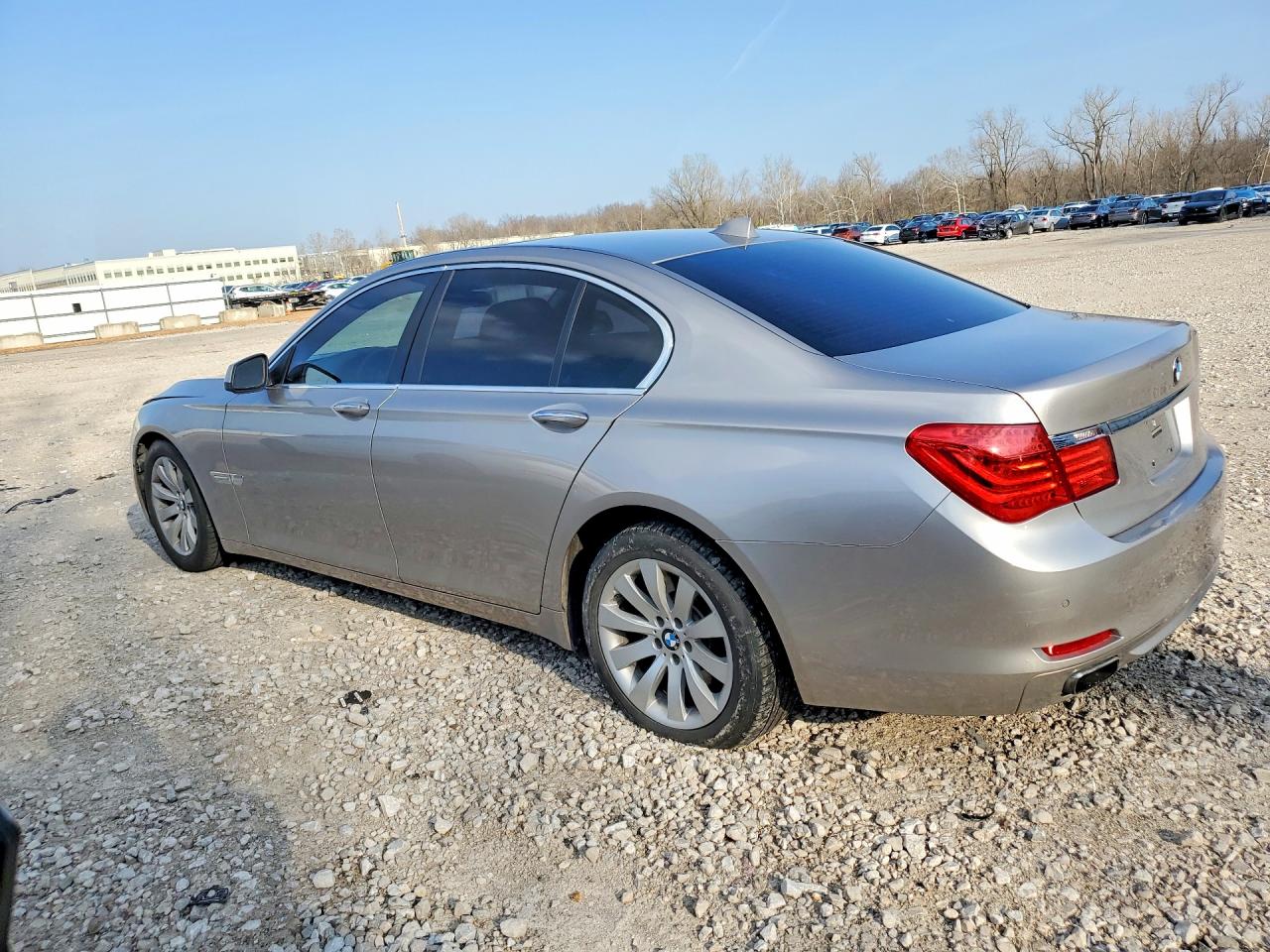 2009 Bmw 750 I Золотой vin: WBAKA83539CY34087