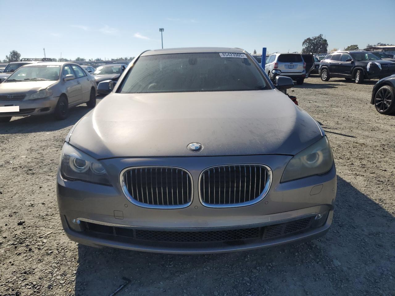 2009 Bmw 750 I Gray vin: WBAKA83539CY35028