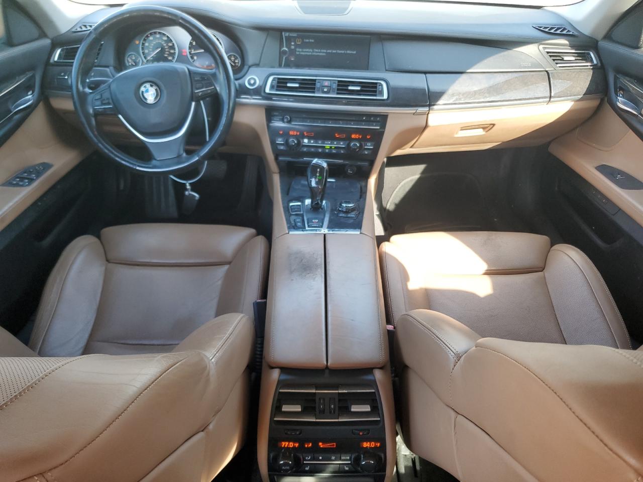 2009 Bmw 750 I Gray vin: WBAKA83539CY35028