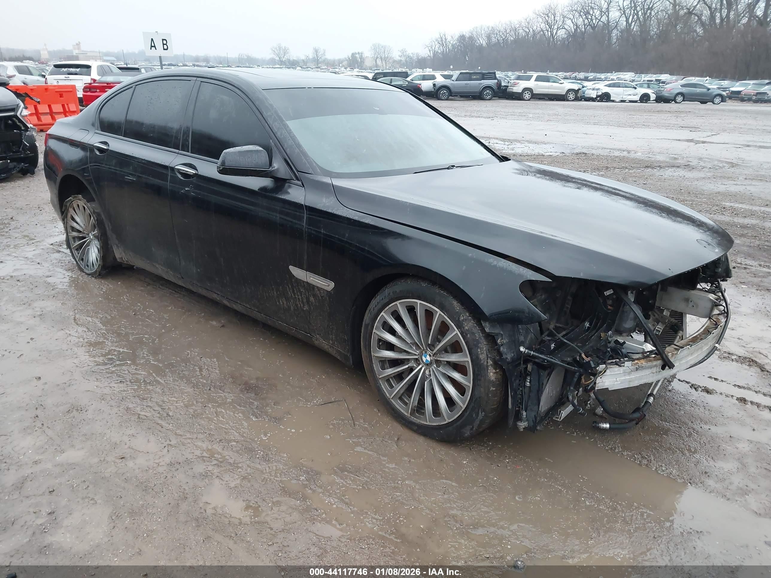 2009 Bmw 750i   Black vin: WBAKA83539CY35417
