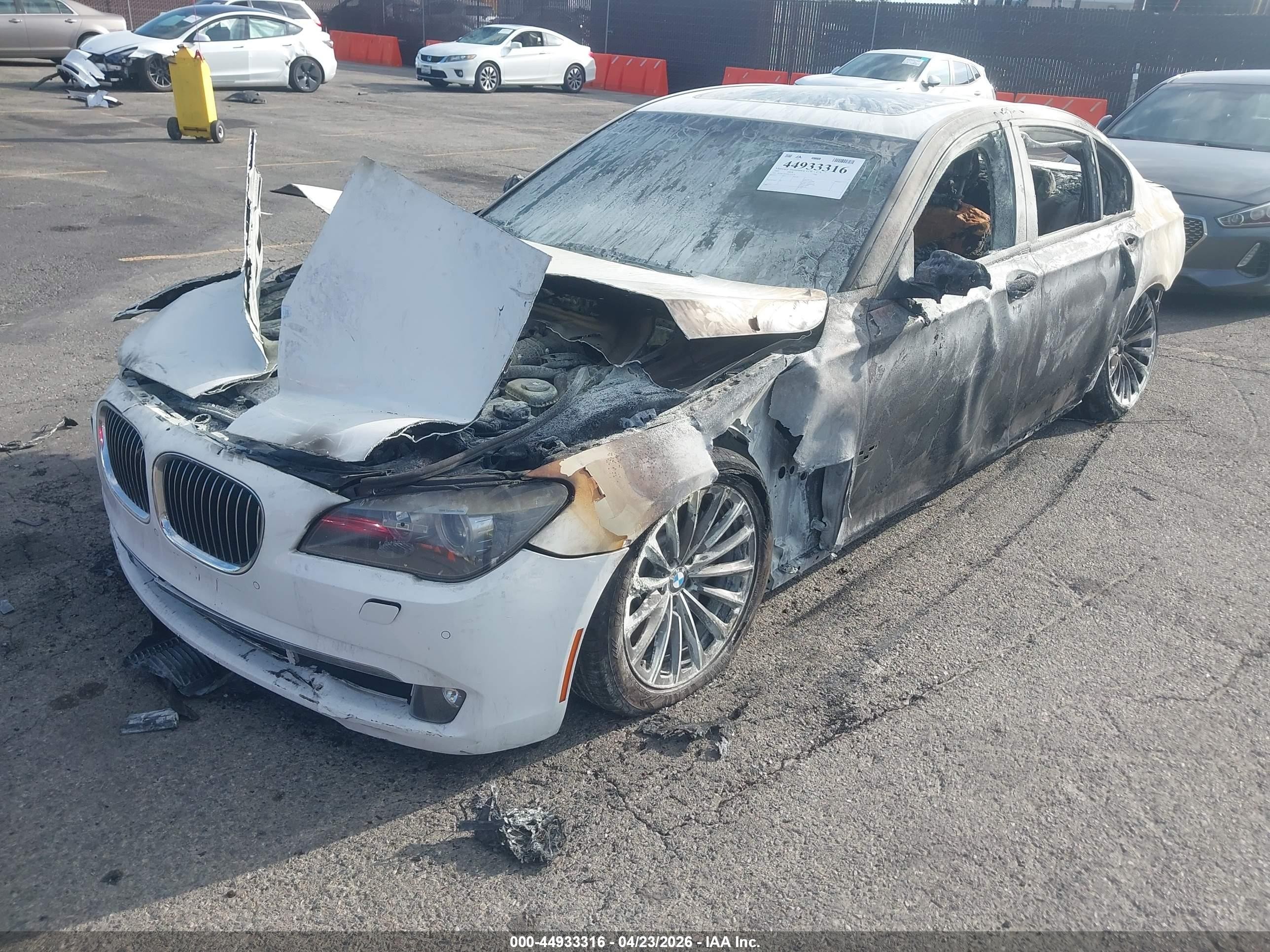 2009 Bmw 750i   Black vin: WBAKA83549CY34518