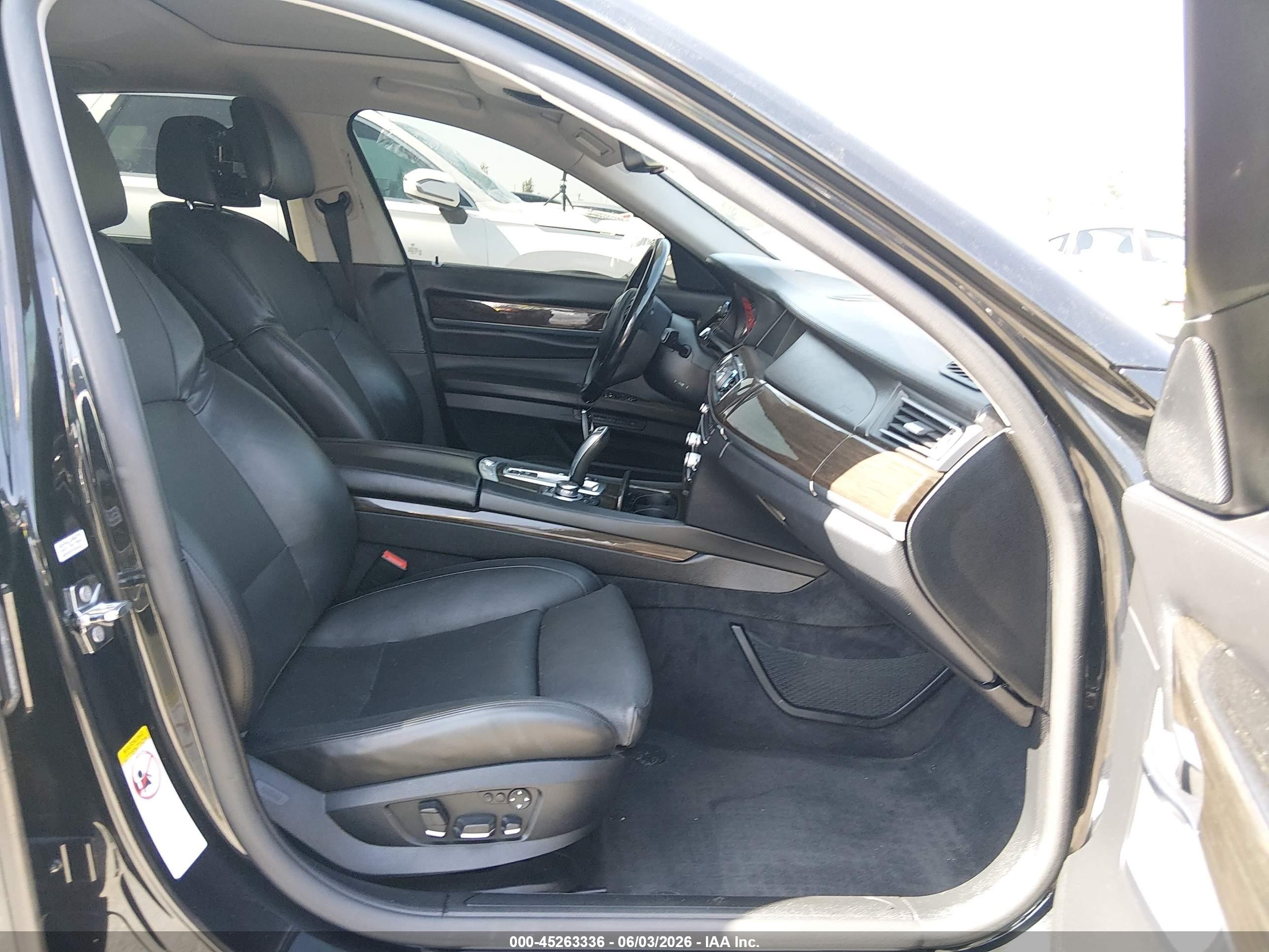 2009 Bmw 750i Black vin: WBAKA83569CY33239