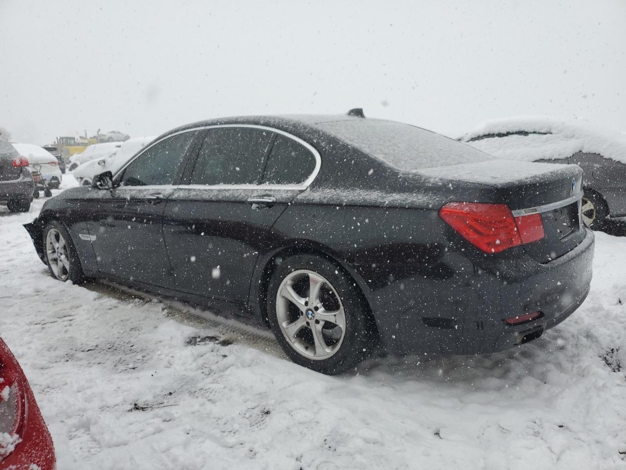 2009 Bmw 750 I Black vin: WBAKA83579CY33590