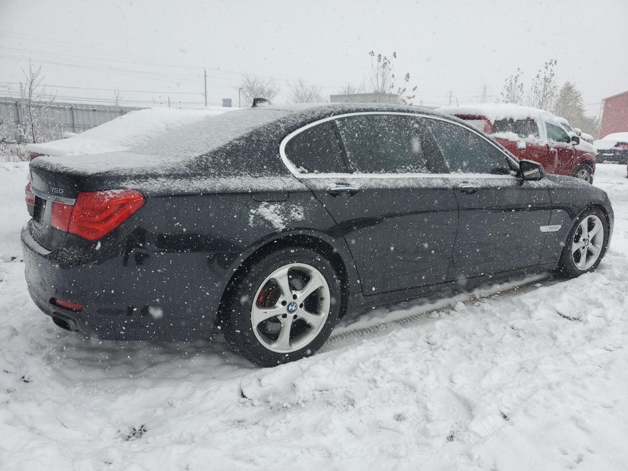 2009 Bmw 750 I Black vin: WBAKA83579CY33590