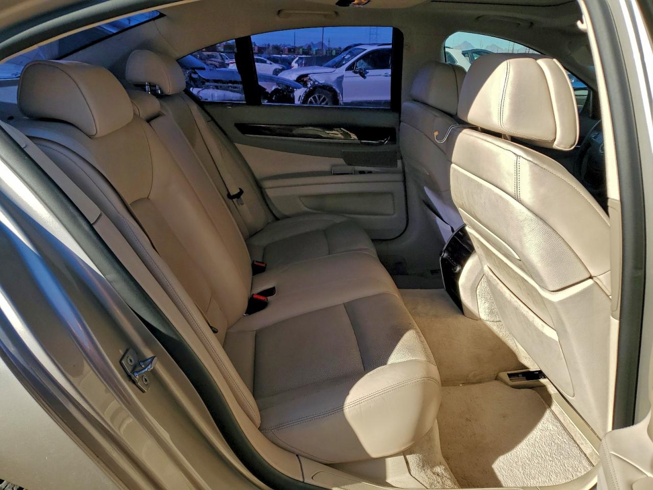 2009 Bmw 750 I Silver vin: WBAKA83599CY34997