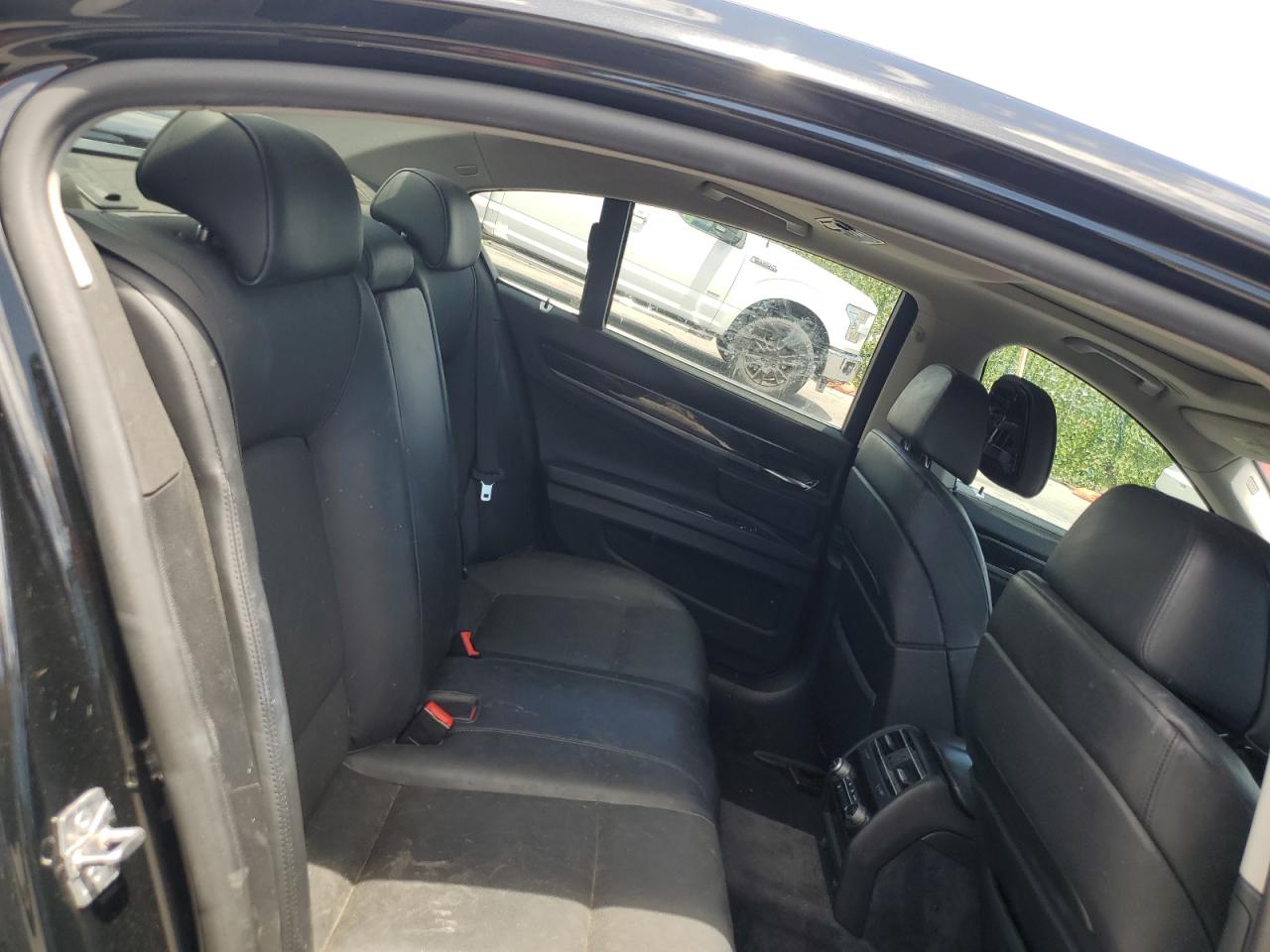 2009 Bmw 750 I Black vin: WBAKA83599CY35423