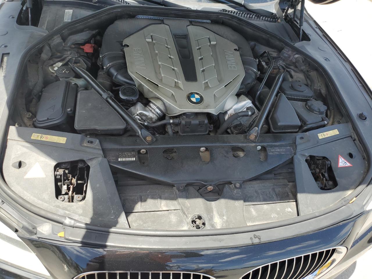 2009 Bmw 750 I Black vin: WBAKA83599CY35423