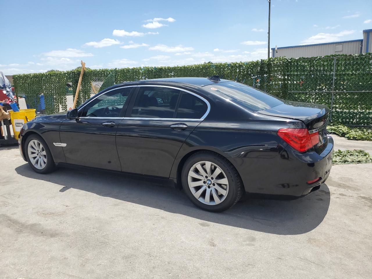 2009 Bmw 750 I Black vin: WBAKA83599CY35423