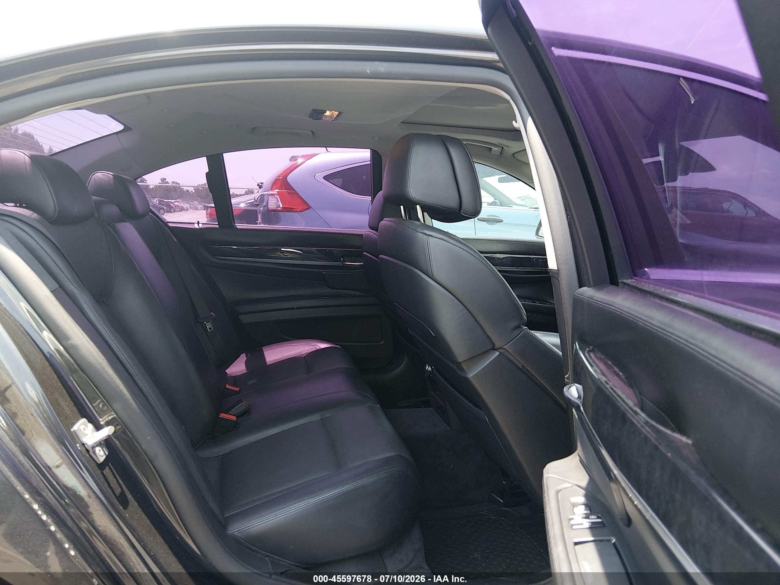 2009 Bmw 750i   Gray vin: WBAKA835X9CY34877