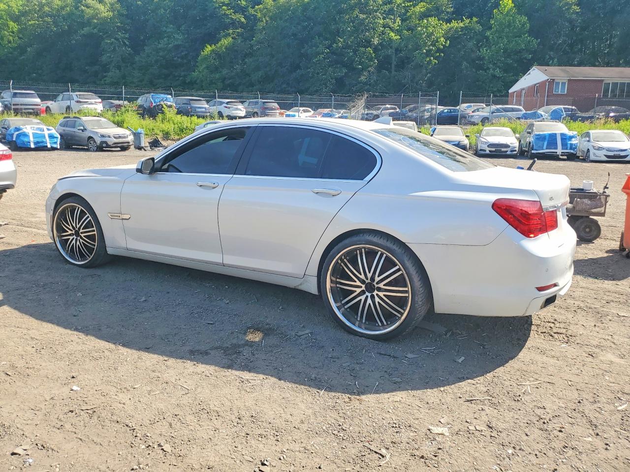 2011 Bmw Alpina B7 Белый vin: WBAKA8C50BCY37115