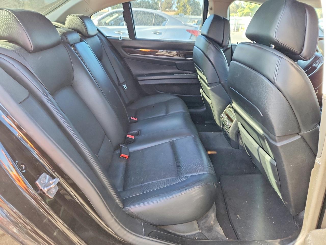 2012 Bmw 750 I Black vin: WBAKA8C50CCY37827