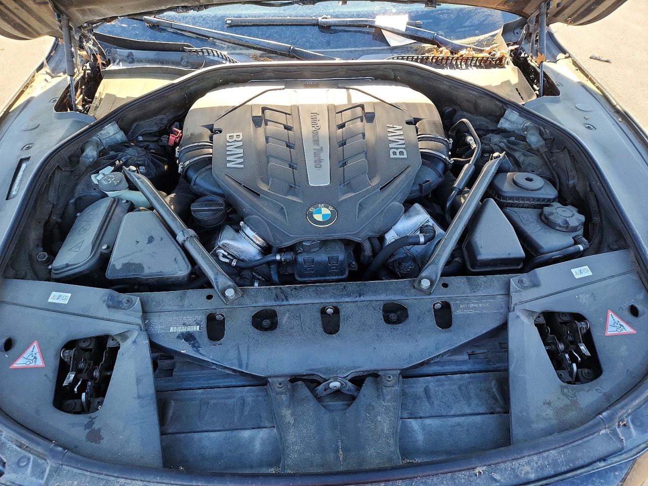 2012 Bmw 750 I Black vin: WBAKA8C50CCY37827