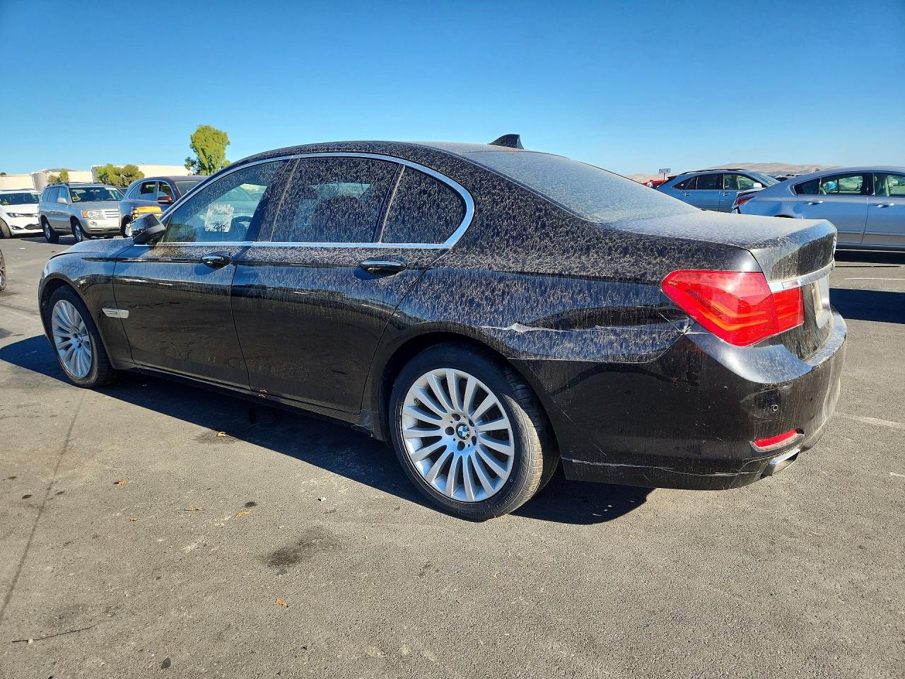 2012 Bmw 750 I Black vin: WBAKA8C50CCY37827