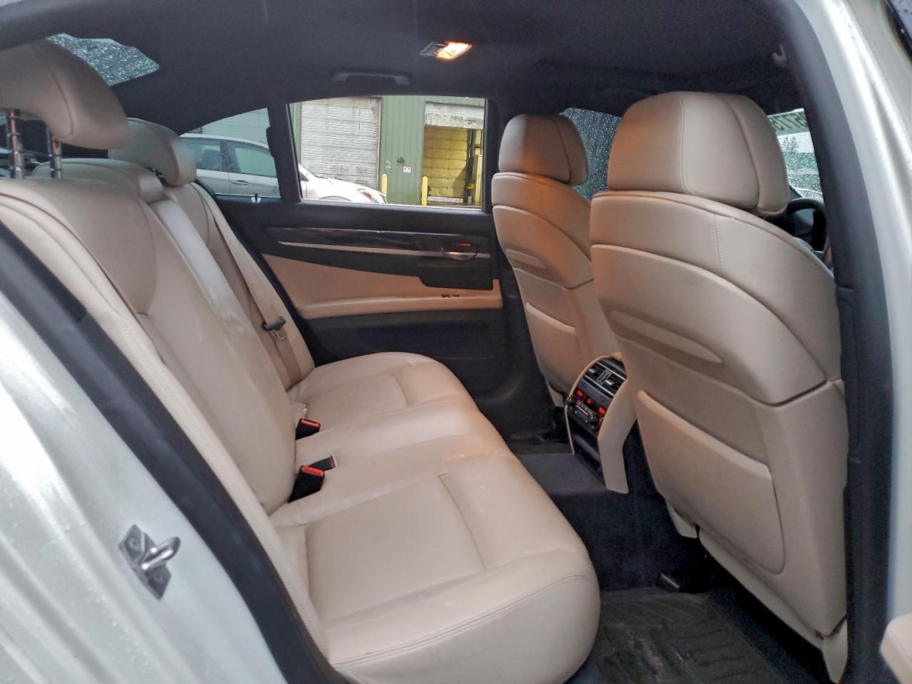 2012 Bmw 750 I White vin: WBAKA8C50CCY37875