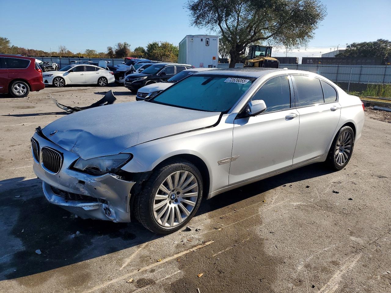 2012 Bmw Alpina B7 Silver vin: WBAKA8C50CDV99889
