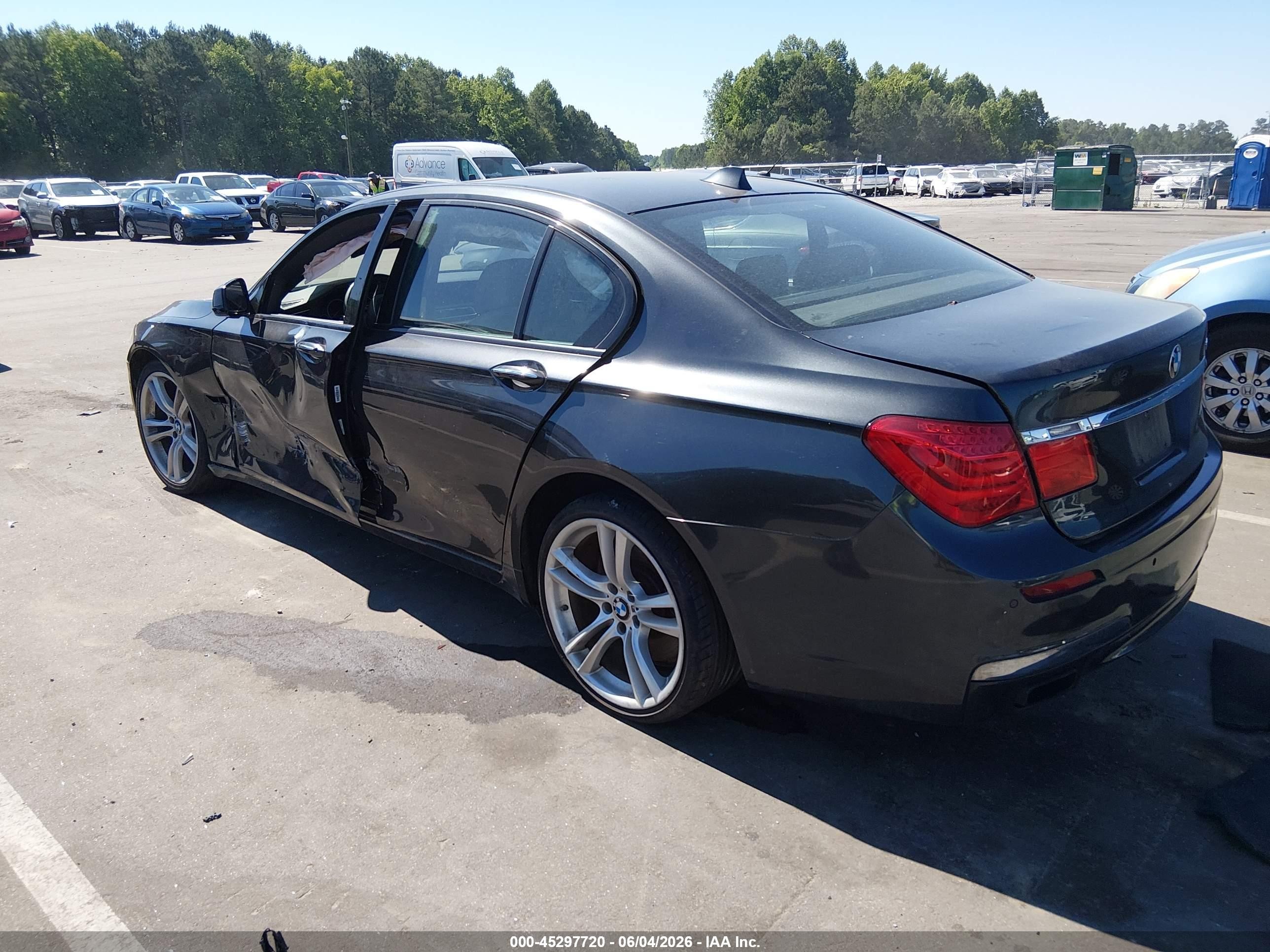 2010 Bmw 750i   Black vin: WBAKA8C51ACY35677