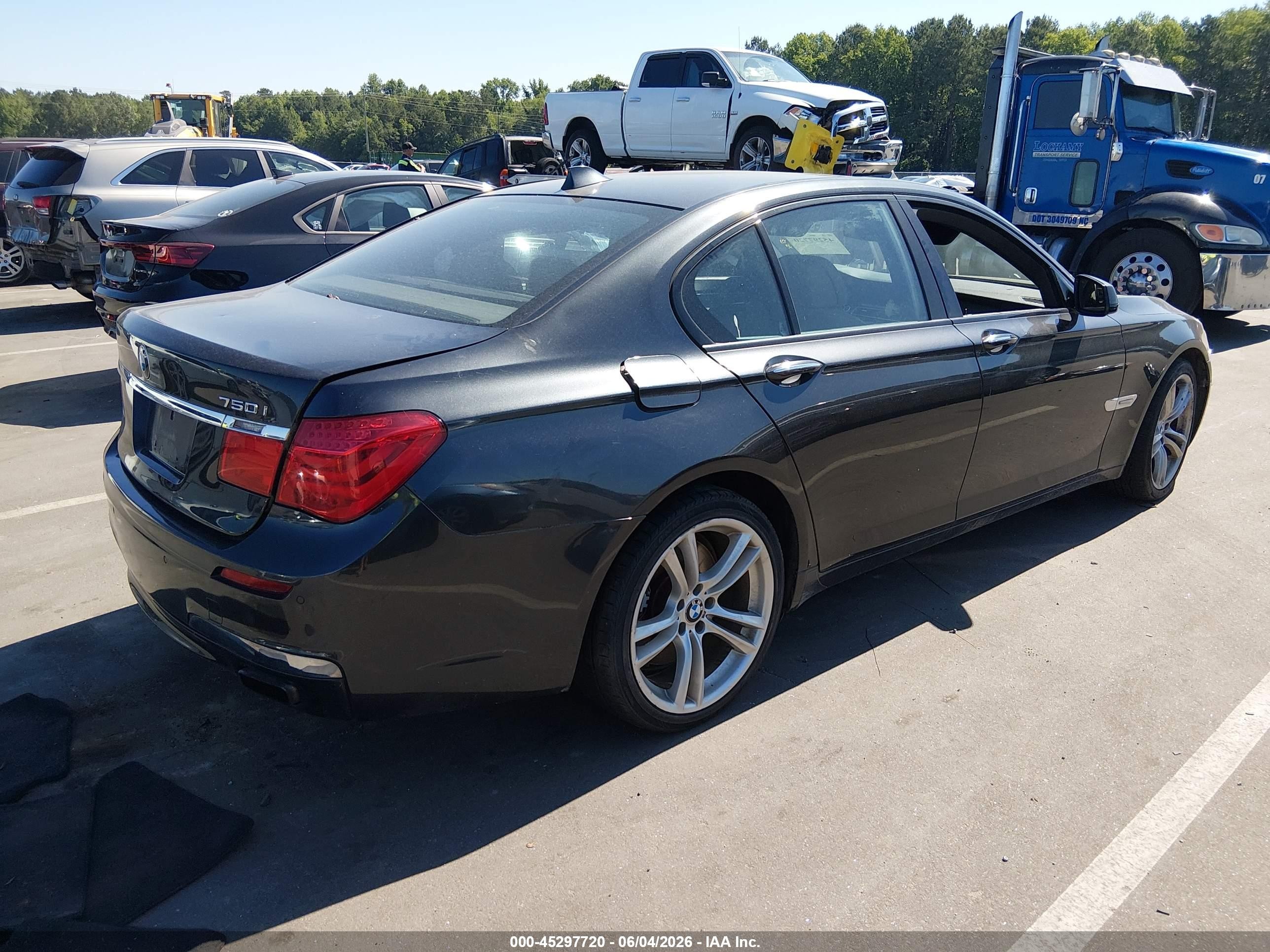 2010 Bmw 750i   Black vin: WBAKA8C51ACY35677