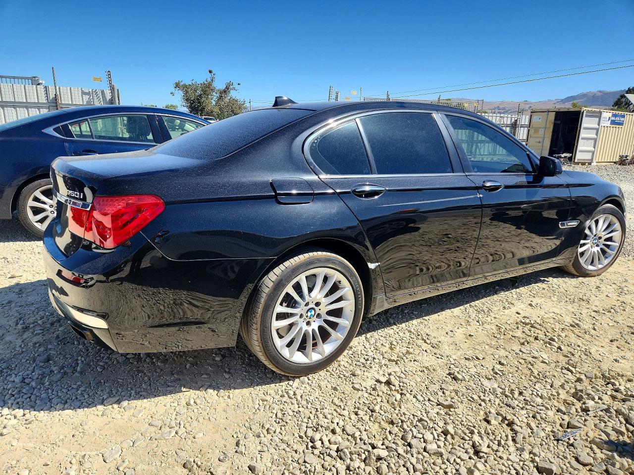 2010 Bmw 750 I Black vin: WBAKA8C52ACY36000