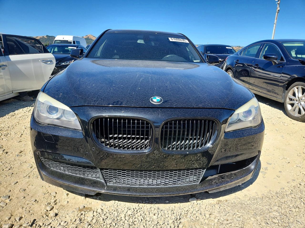 2010 Bmw 750 I Black vin: WBAKA8C52ACY36000