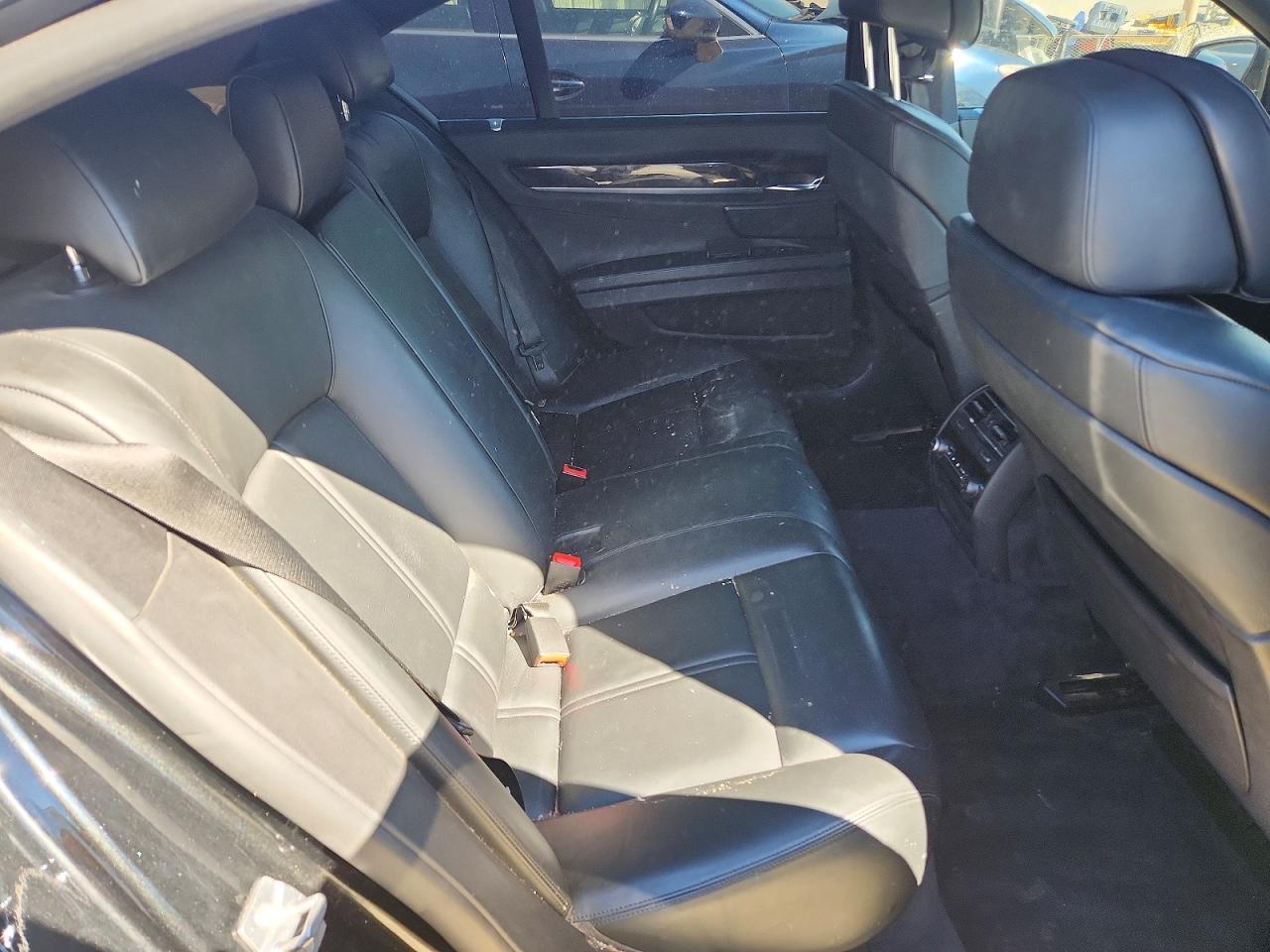 2010 Bmw 750 I Black vin: WBAKA8C52ACY36000