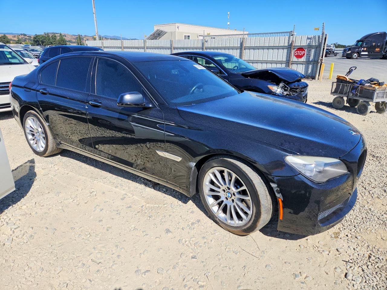 2010 Bmw 750 I Black vin: WBAKA8C52ACY36000