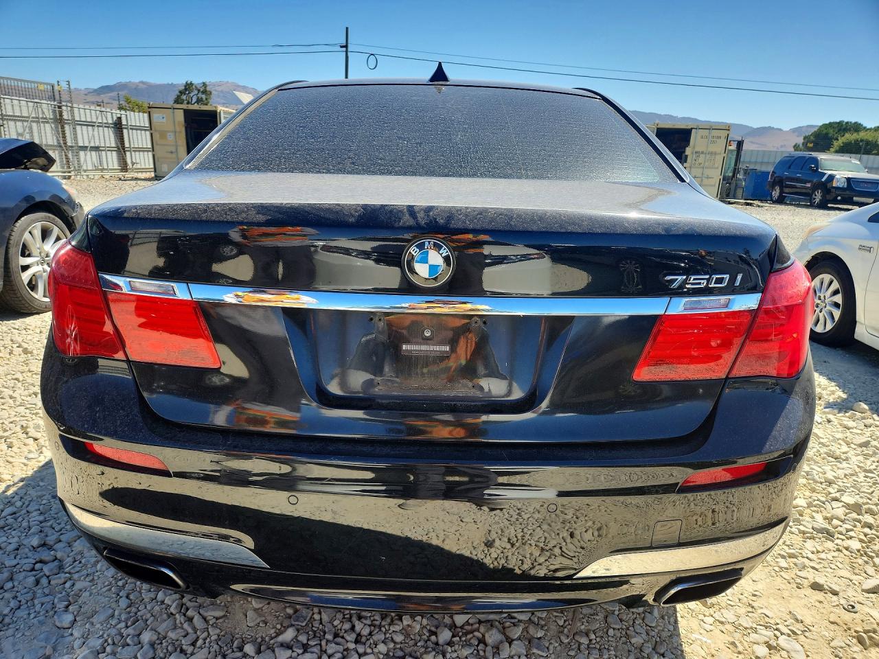 2010 Bmw 750 I Black vin: WBAKA8C52ACY36000