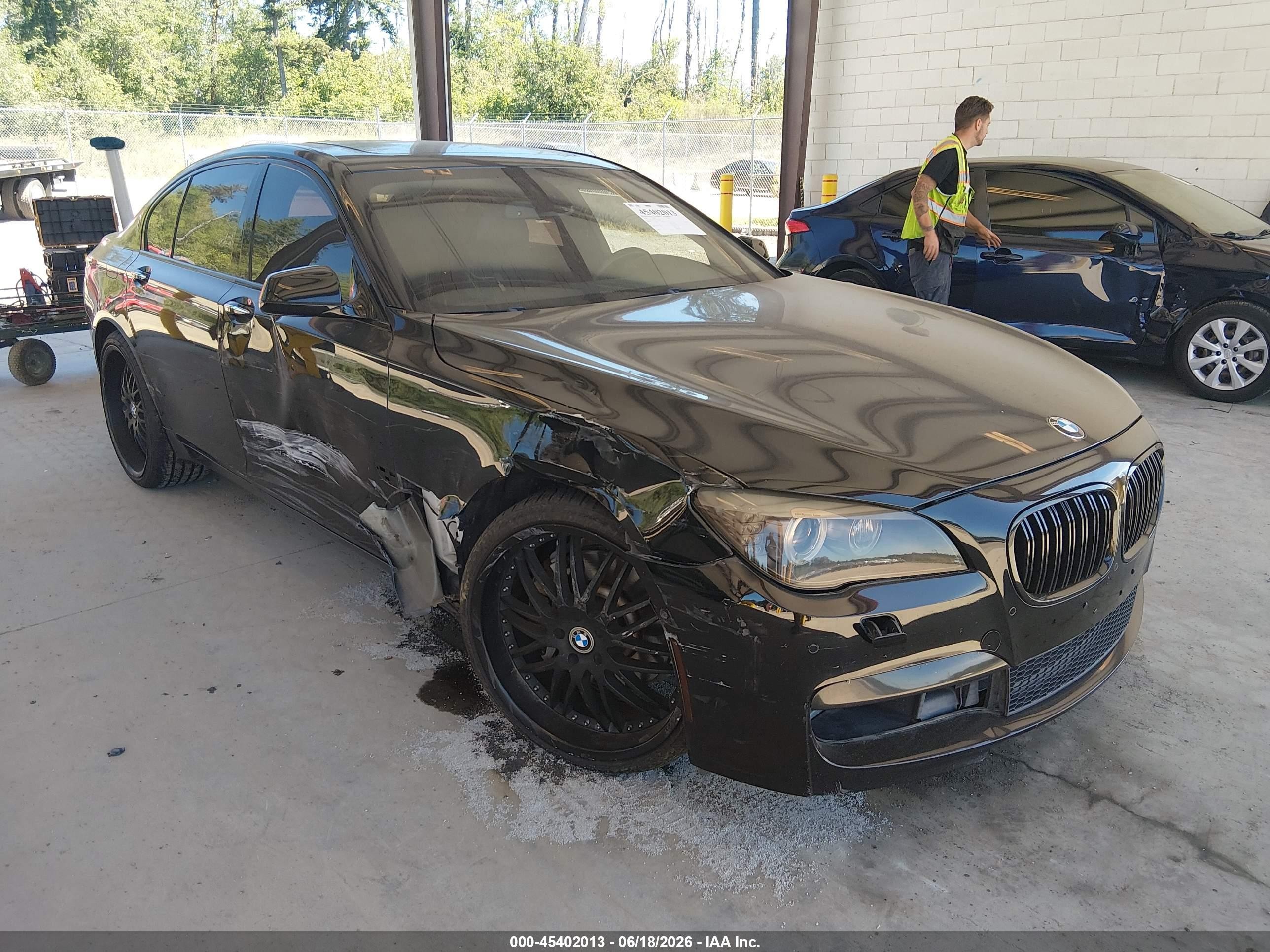 2010 Bmw 750i   Black vin: WBAKA8C53ACY35924