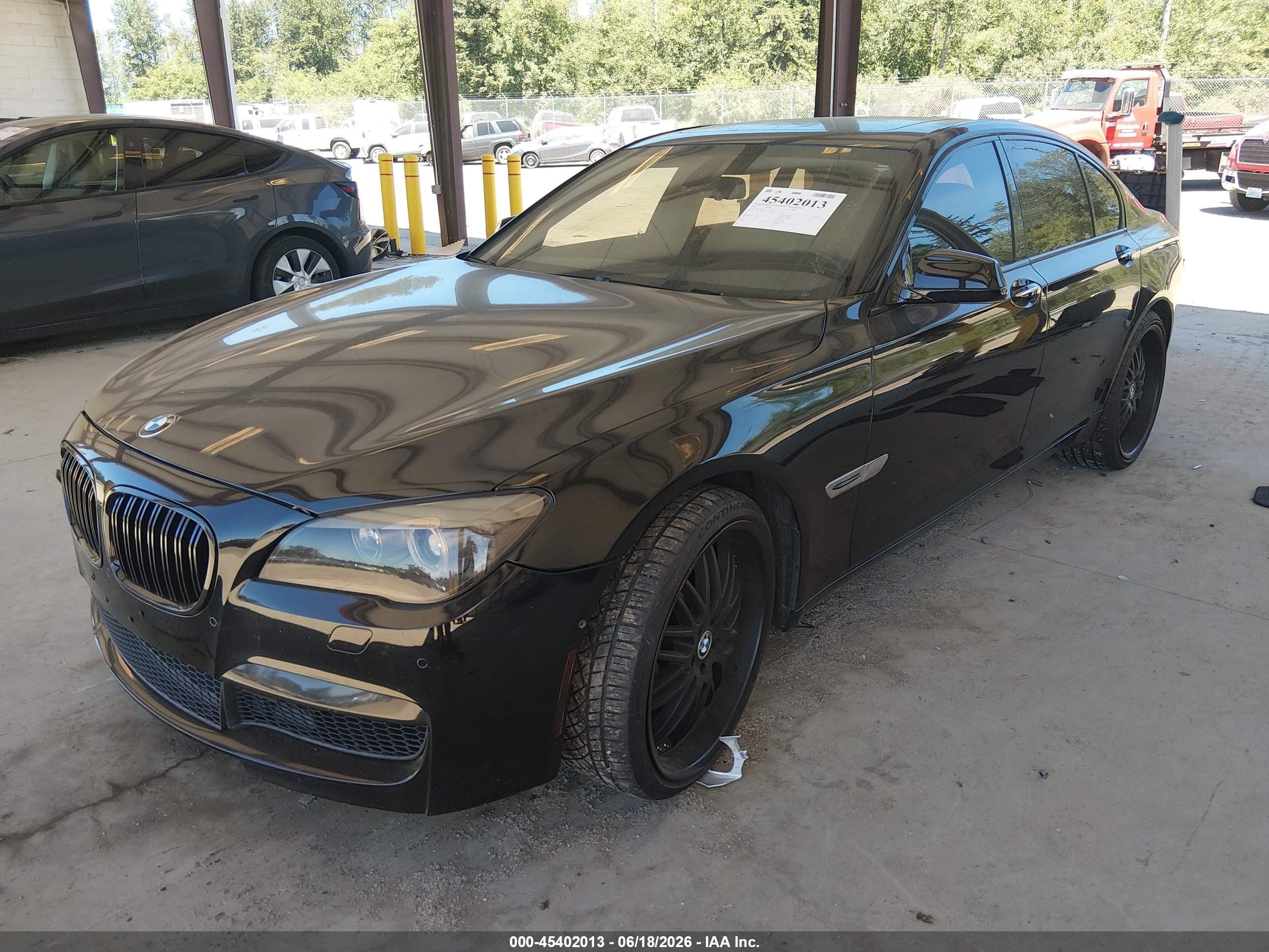 2010 Bmw 750i   Black vin: WBAKA8C53ACY35924