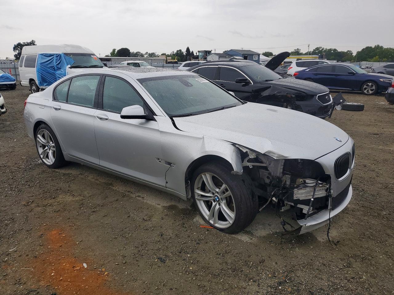 2012 Bmw Alpina B7 Silver vin: WBAKA8C53CDS99862