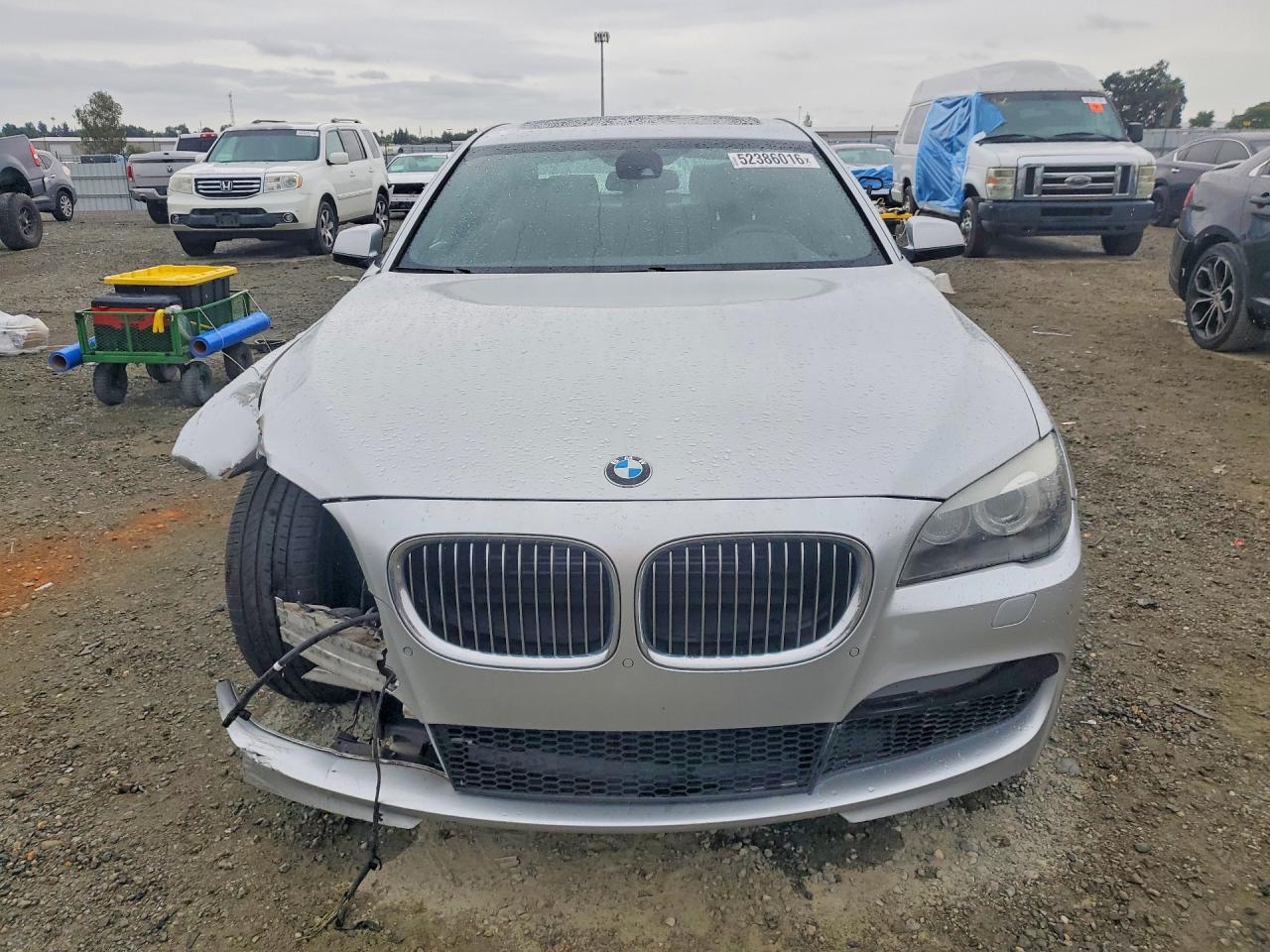 2012 Bmw Alpina B7 Silver vin: WBAKA8C53CDS99862