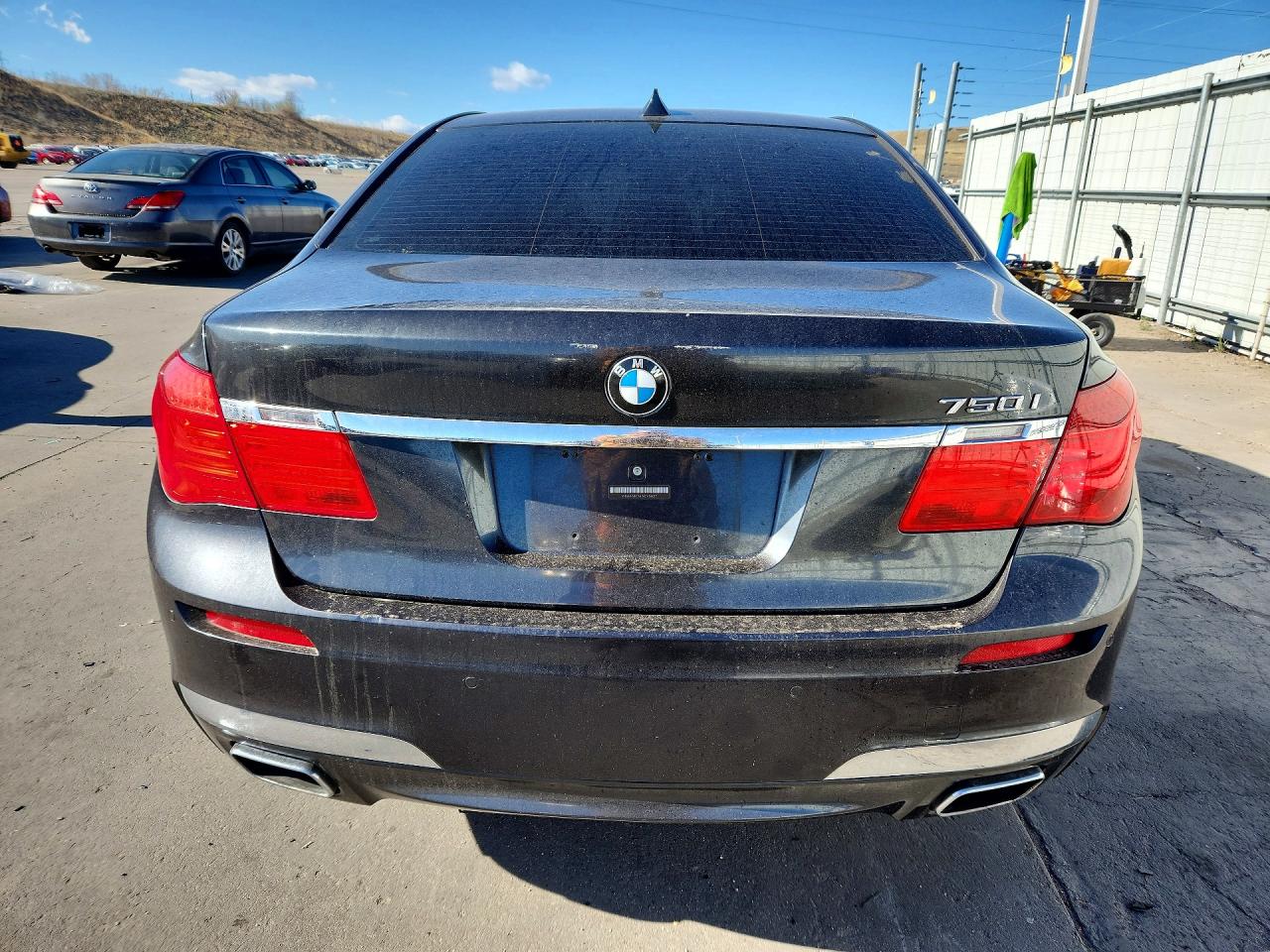 2010 Bmw 750 I Black vin: WBAKA8C54ACY36077