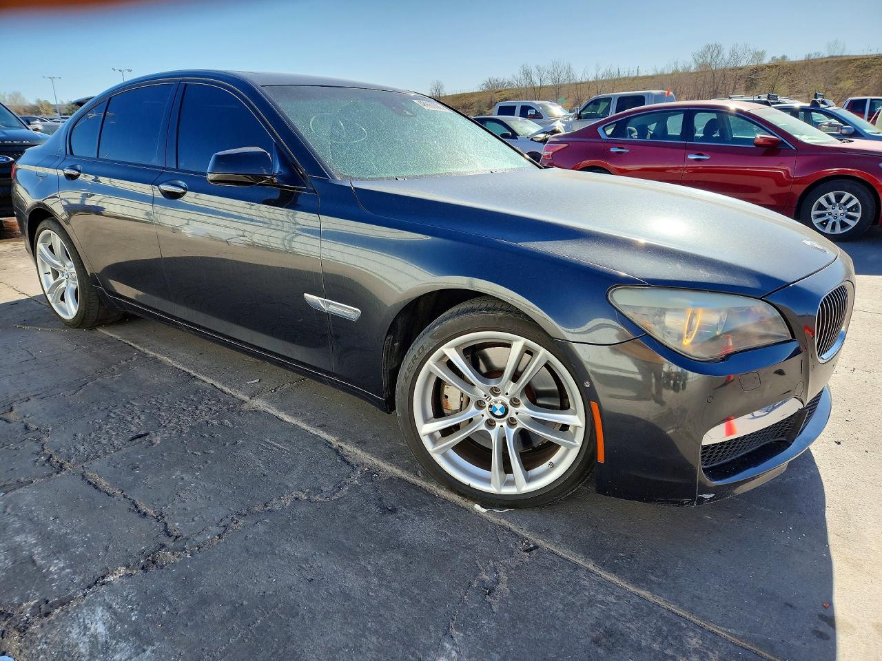 2010 Bmw 750 I Black vin: WBAKA8C54ACY36077