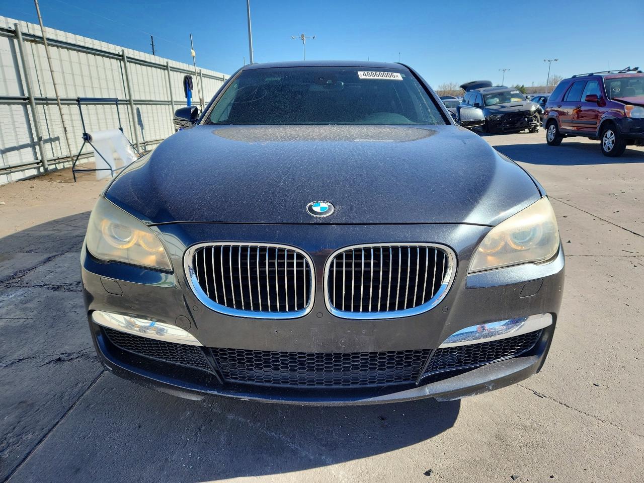 2010 Bmw 750 I Black vin: WBAKA8C54ACY36077