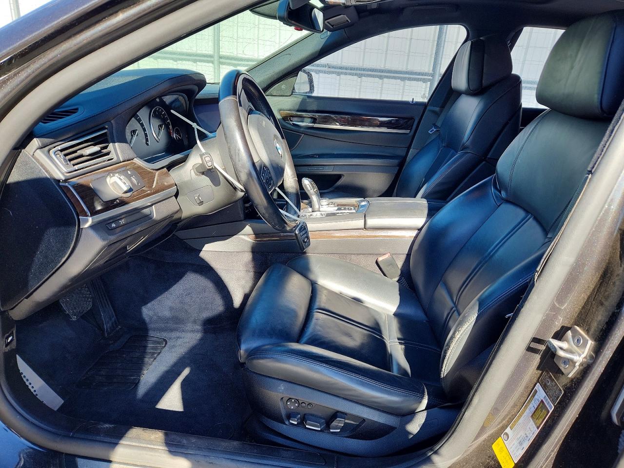 2010 Bmw 750 I Black vin: WBAKA8C54ACY36077