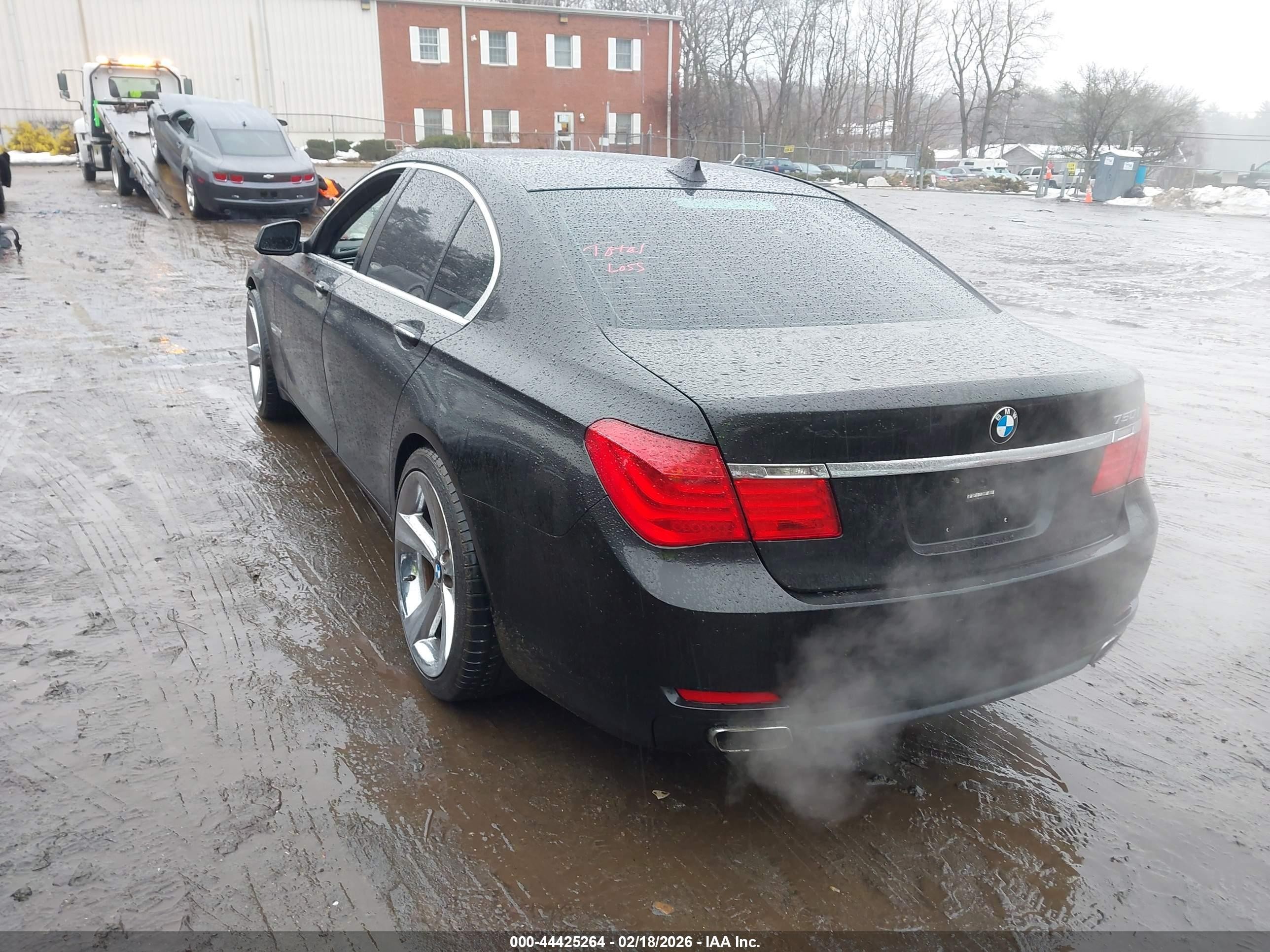 2010 Bmw 750i   Gray vin: WBAKA8C56ACY35755