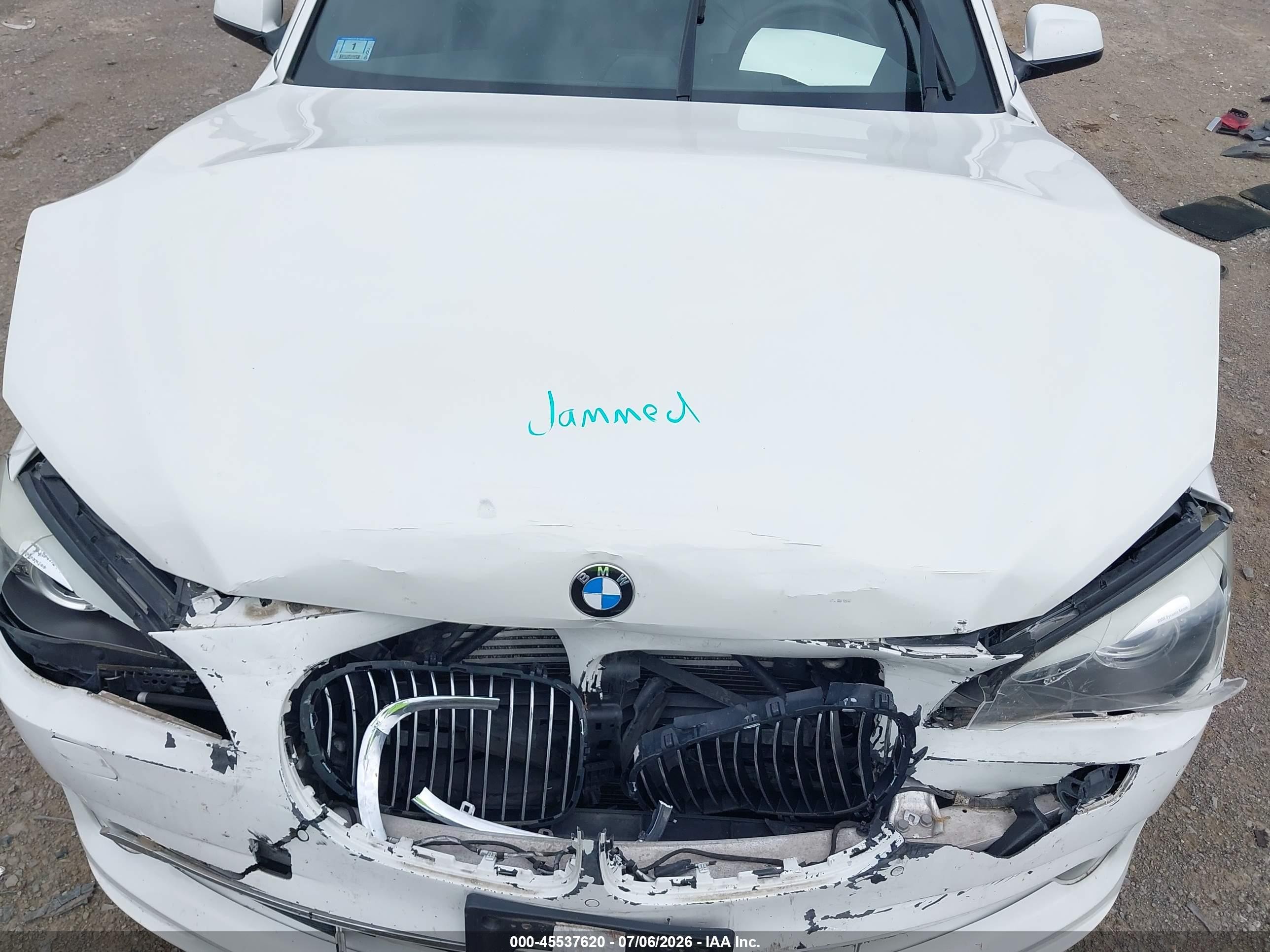 2012 Bmw 750i   White vin: WBAKA8C56CC447024