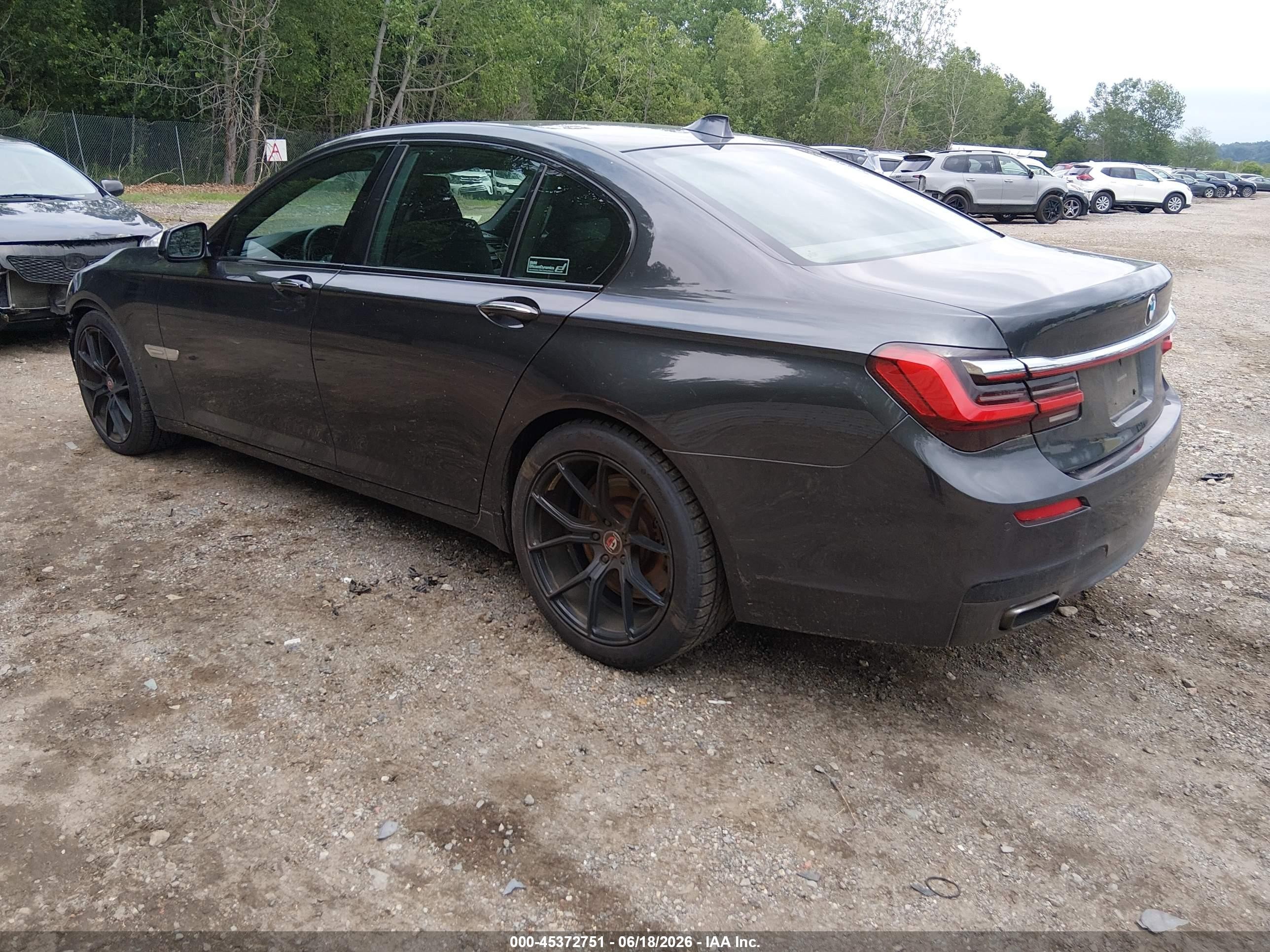 2011 Bmw 750i   Black vin: WBAKA8C57BCY36785