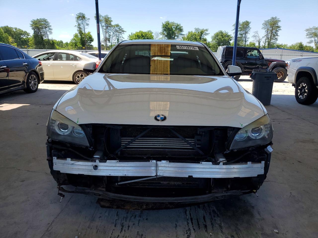 2011 Bmw Alpina B7 White vin: WBAKA8C57BCY37208
