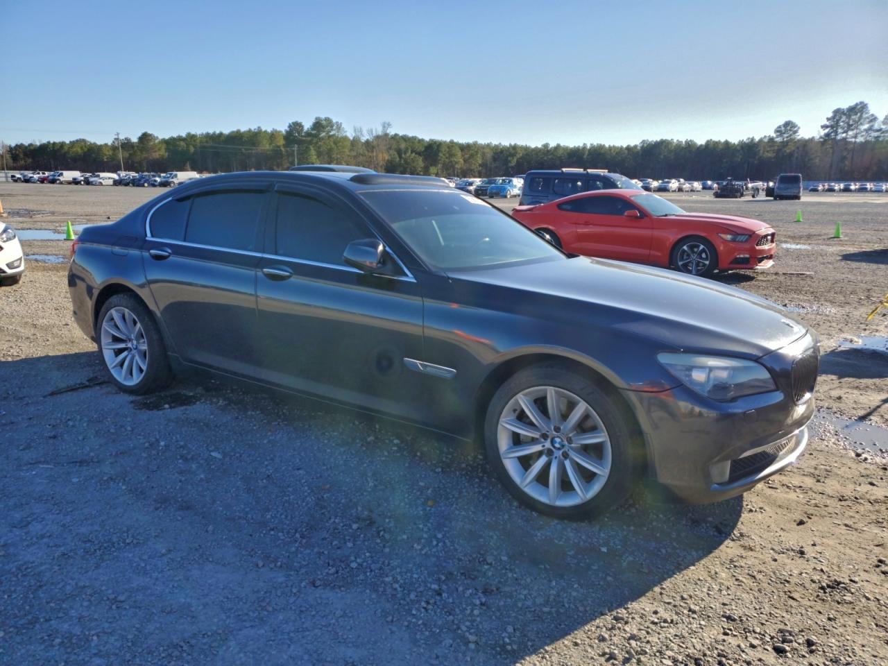 2012 Bmw 750 I Brown vin: WBAKA8C57CCY37503