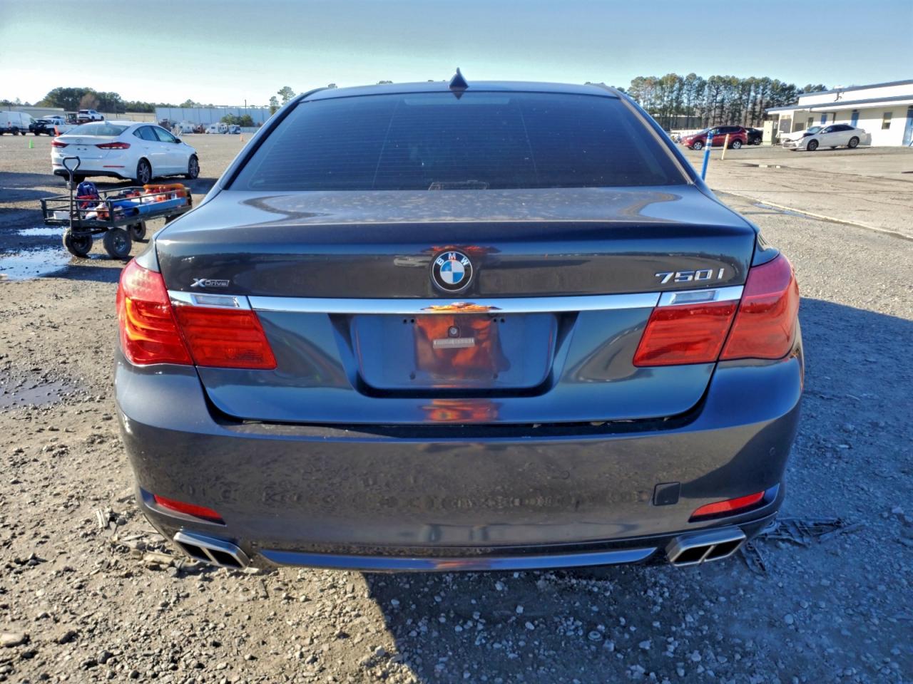 2012 Bmw 750 I Brown vin: WBAKA8C57CCY37503