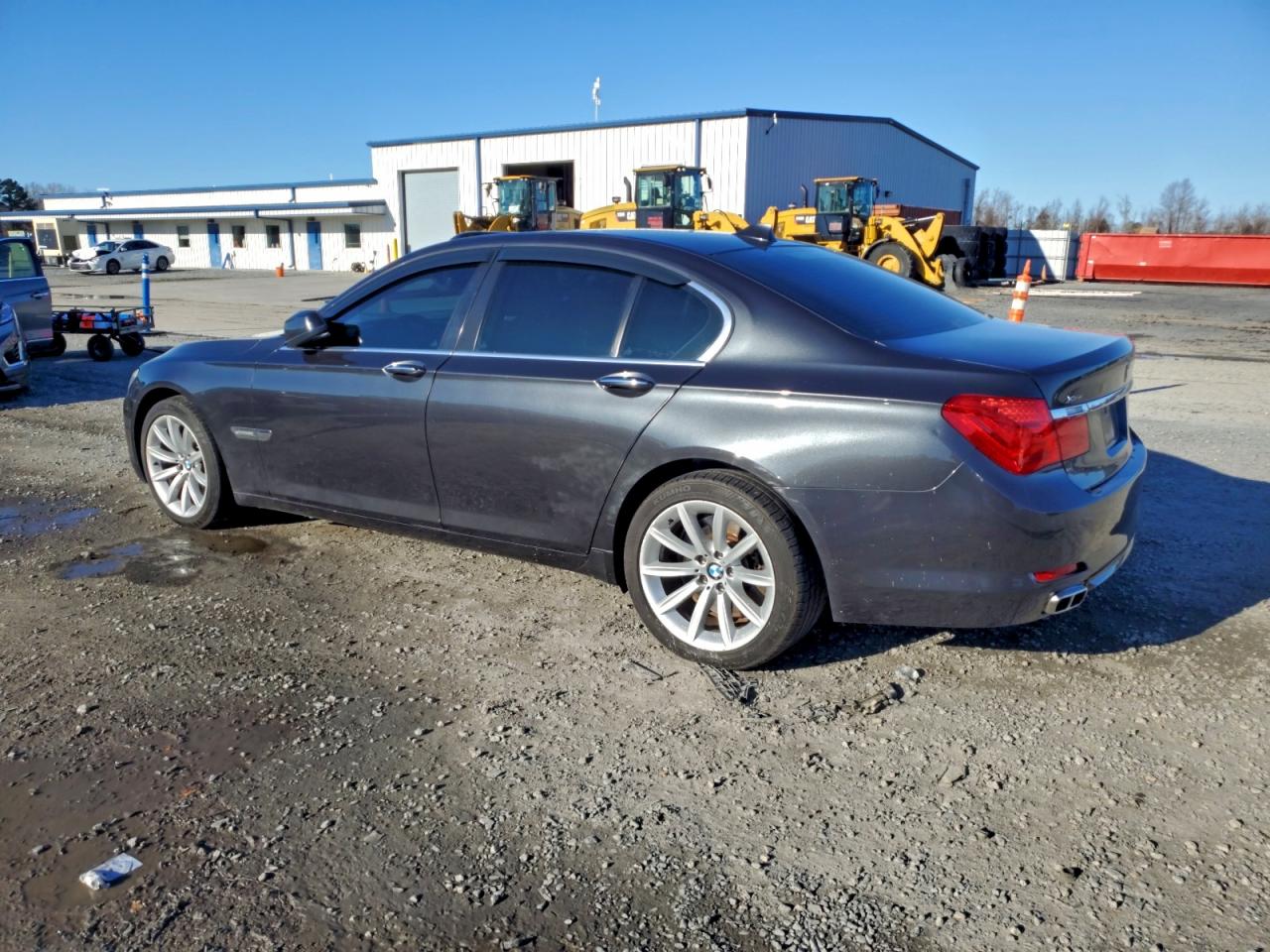 2012 Bmw 750 I Brown vin: WBAKA8C57CCY37503