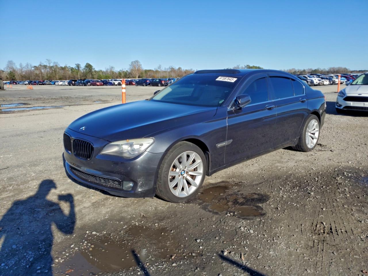 2012 Bmw 750 I Brown vin: WBAKA8C57CCY37503