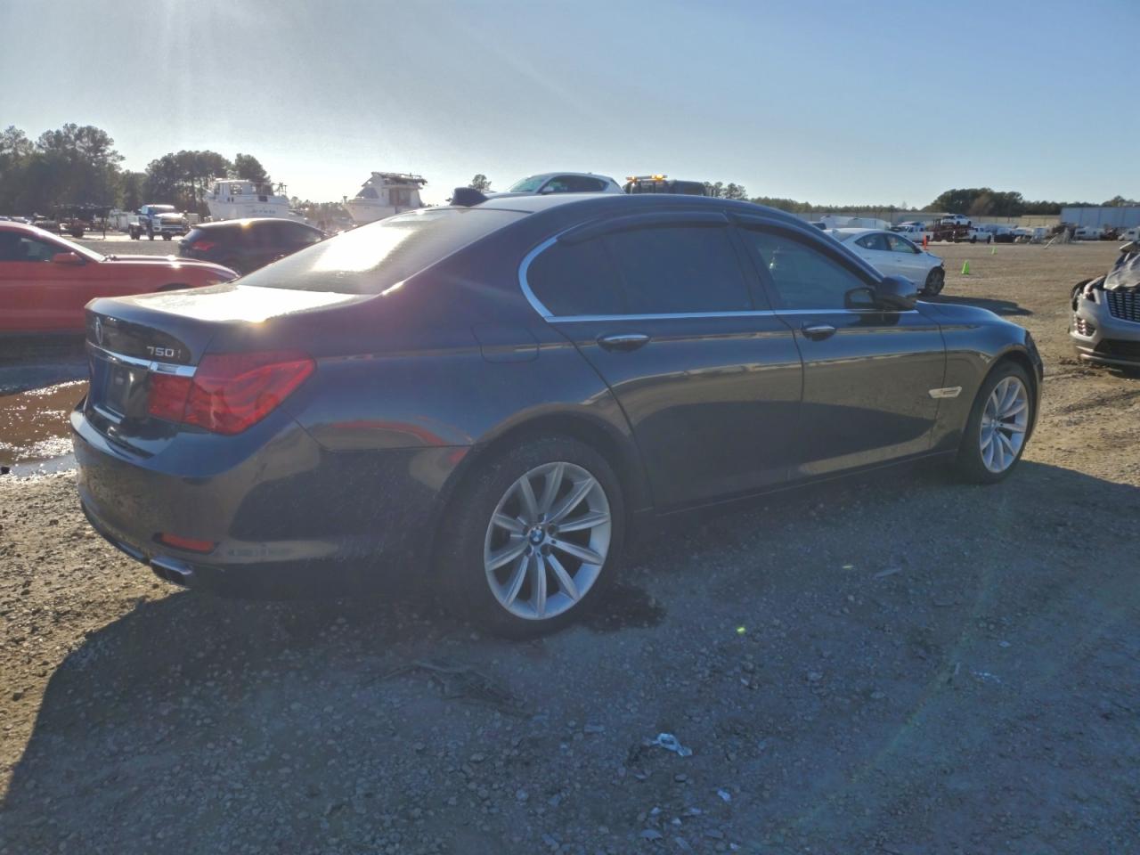 2012 Bmw 750 I Brown vin: WBAKA8C57CCY37503