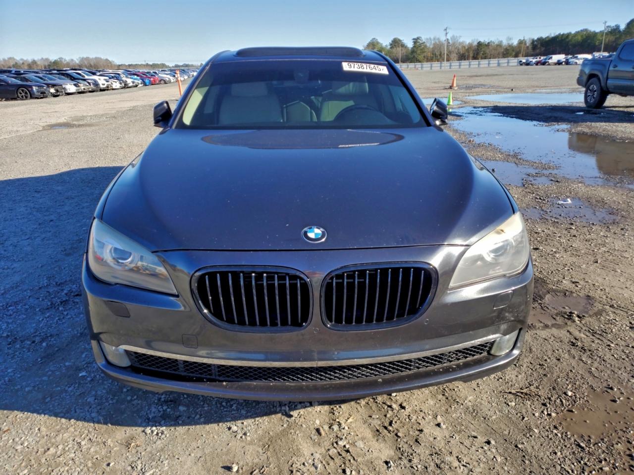 2012 Bmw 750 I Brown vin: WBAKA8C57CCY37503