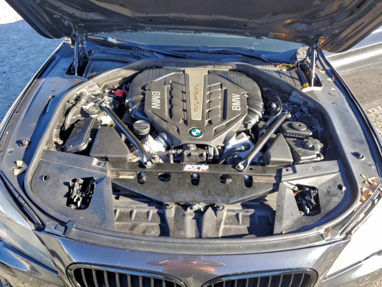 2012 Bmw 750 I Brown vin: WBAKA8C57CCY37503