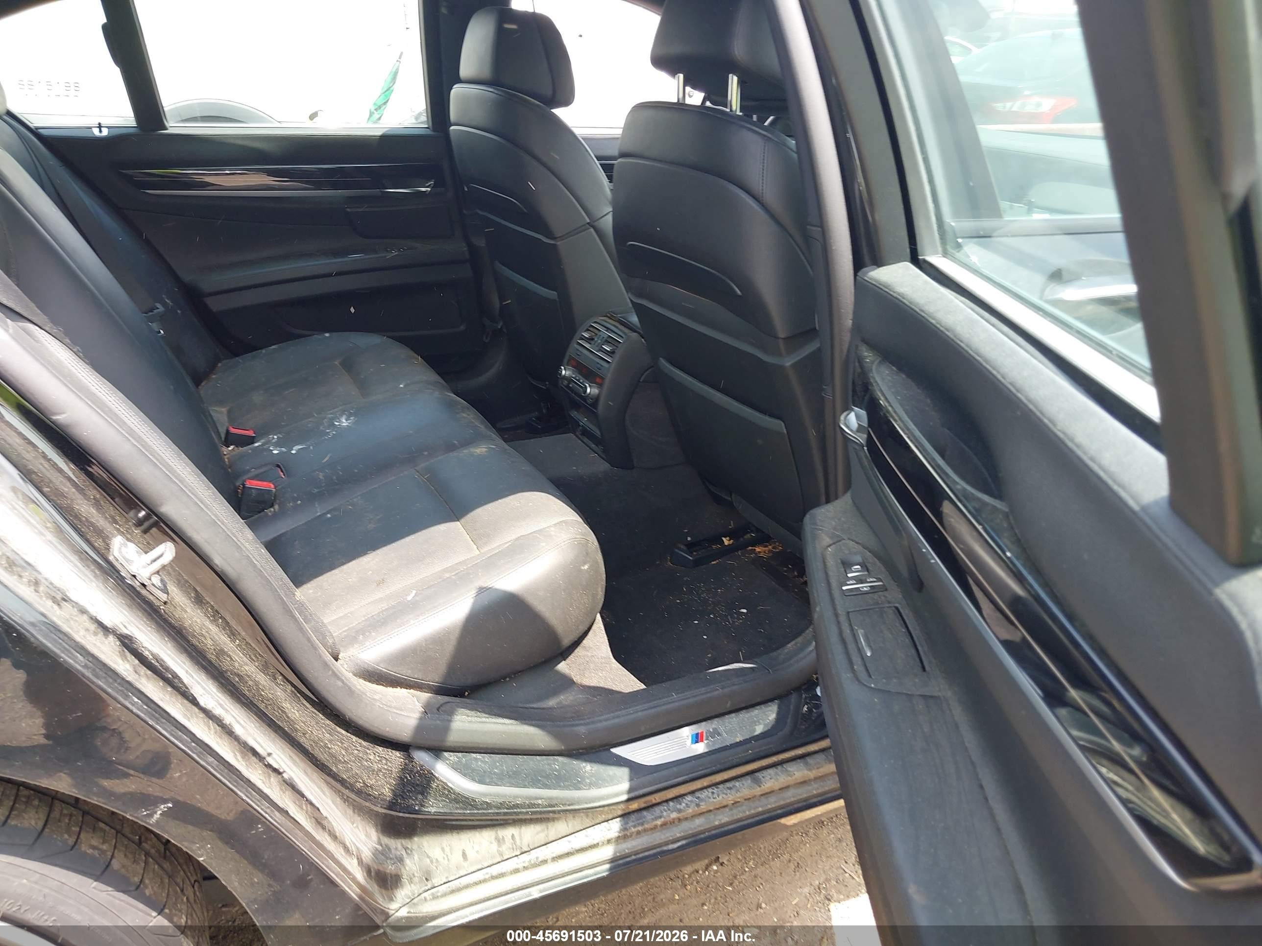 2012 Bmw 750i   Black vin: WBAKA8C57CDS99587