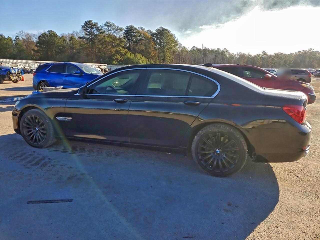 2010 Bmw 750 I Black vin: WBAKA8C58ACY36096