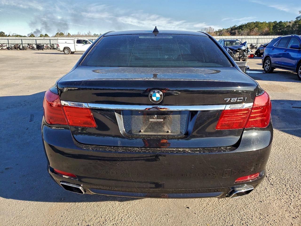 2010 Bmw 750 I Black vin: WBAKA8C58ACY36096
